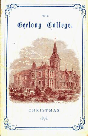 Annual Report Cover 1878,